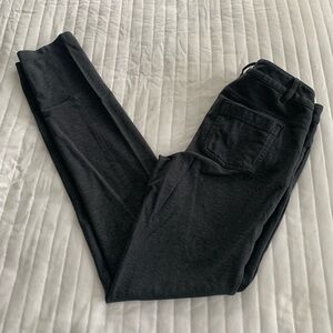 Athleta charcoal skinny pants 0